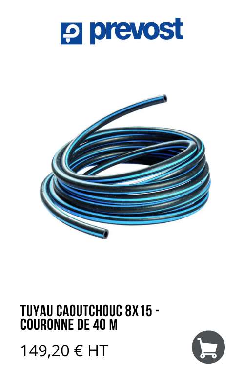 Tuyau caoutchouc