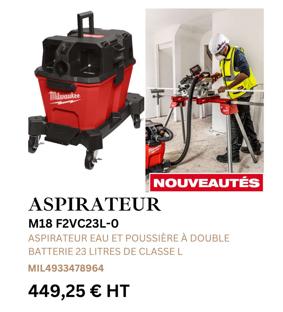 Aspirateur M18 F2VC23L-0