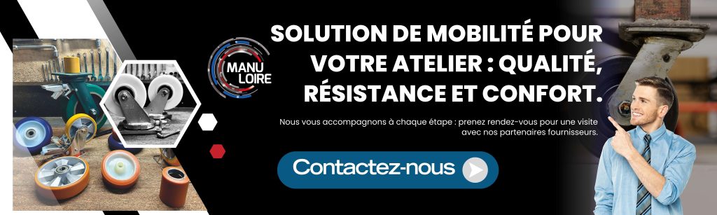 Donnez du mouvement à vos projets avec nos roues et roulettes !