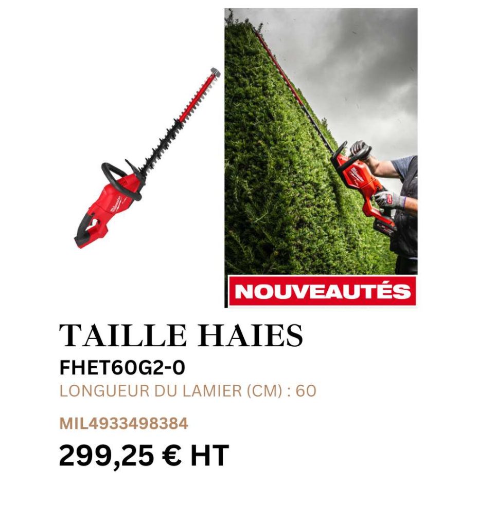 Taille haies FHET60G2-0