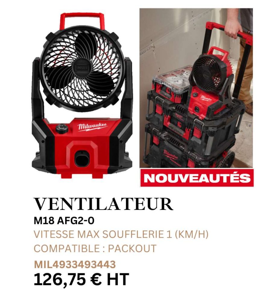 Ventilateur M18 AFG2-0