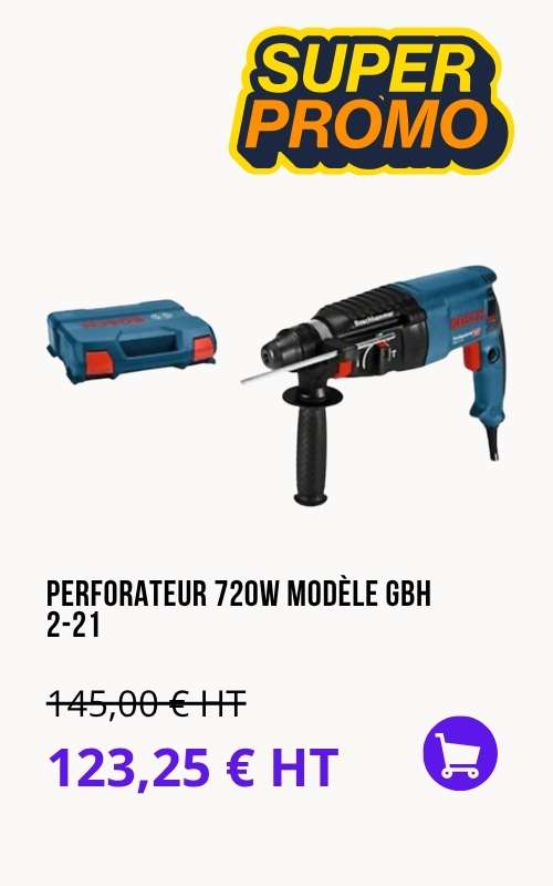 Perforateur 720w modèle gbh 2-21